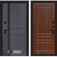 Входная дверь EVOLAB 03 - Орех бренди