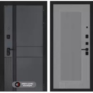 Входная дверь EVOLAB 30 - Серый рельеф софт