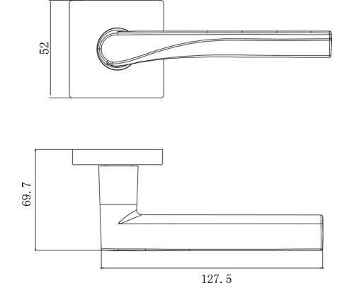 Ручка ARCHIE LIGERO L040 71IMP, Императорское золото