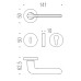 Дверная ручка на розетке Roboquattro ID.41.CM Colombo