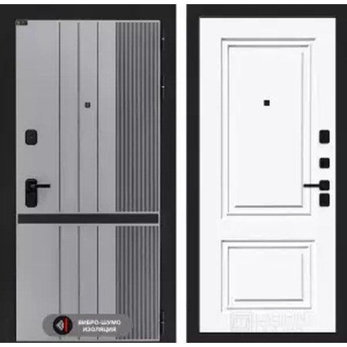 Входная дверь SKYLAB 26 - Эмаль RAL 9003