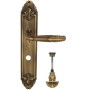 Дверная ручка на планке Angelina PL90 WC-4 Venezia