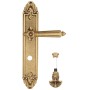 Дверная ручка на планке Castello PL90 WC-4 Venezia