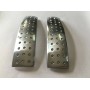 Ручка со сменными накладками ADDEN BAU TWIN A127-02 CHROME цвет матовый хром / хром блестящий