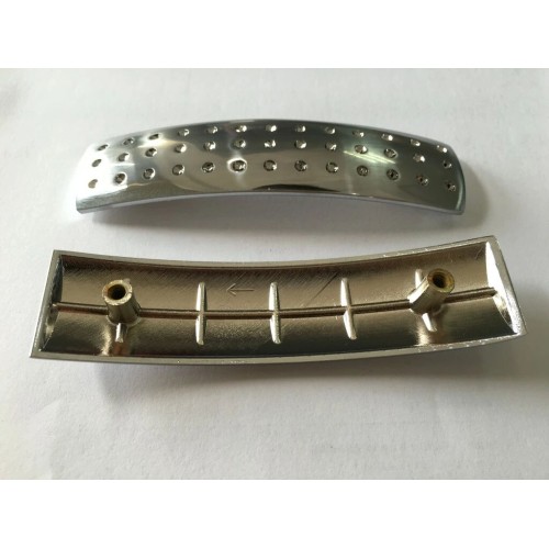 Ручка со сменными накладками ADDEN BAU TWIN A127-02 CHROME цвет матовый хром / хром блестящий