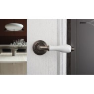 Ручка ADDEN BAU PORCELLANA V214 AGED SILVER цвет состаренное серебро