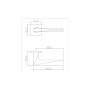 Ручка ADDEN BAU SOLAR S-535 NICKEL цвет никель