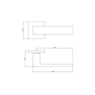 Ручка ADDEN BAU GRANE S-560 GRAPHITE цвет графит