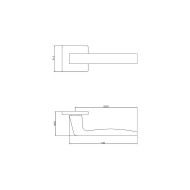 Ручка ADDEN BAU DUNE S-531 WHITE цвет белый