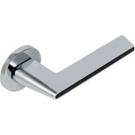 Ручка ADDEN BAU RIVER S-486 CHROME / BLACK цвет хром блестящий / чёрная вставка