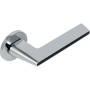 Ручка ADDEN BAU RIVER S-486 CHROME / BLACK цвет хром блестящий / чёрная вставка