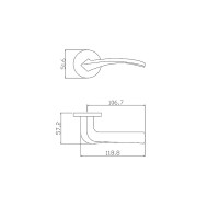 Ручка ADDEN BAU WAVE S-488 GRAPHITE цвет графит