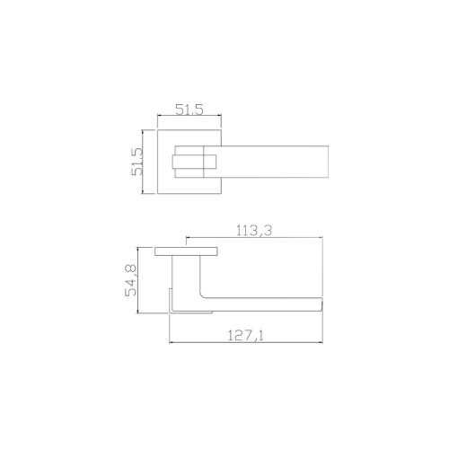 Ручка ADDEN BAU VEST S-536 BLACK цвет черный