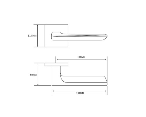 Ручка ADDEN BAU GRACE S-549 NICKEL (цвет НИКЕЛЬ)