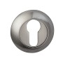 Декоративная накладка Bussare B0-10 под евроцилиндр S.CHROME Хром матовый (Буссаре)