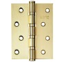 Петля универсальная Bussare B020-C 100X75X2.5-4BB-1SG Золото матовое 4 подшипника (Буссаре)