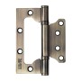 Петля накладная Bussare B020-U 100X75X2.5-2BB-1AB универсальная, Античная бронза 2 подшипника (Буссаре)