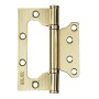 Петля накладная Bussare B020-U 100X75X2.5-2BB-1SG универсальная, Золото матовое 2 подшипника (Буссаре)