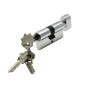 Цилиндровый механизм Bussare CYL 3-60 TR CHROME хром ключ-вертушка (Буссаре)