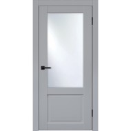 Дверь межкомнатная Golden Замок Классик 2 ДО серый 600х2000 мм