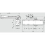 Доводчик Dorma (Дорма) дверной TS-Profil EN2/3/4+Size5 BCA, с рычажной тягой, белый (DIY)