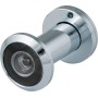 Глазок дверной Fuaro DVZ1 16/200/35x60 (оптика пластик, угол обзора 200) CP Хром (Фуаро)