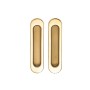 Ручка купе Archie Sillur A-K05_VO P.GOLD/S.GOLD, золото (2 шт.)
