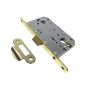 Замок-защелка врезная ADDEN BAU KEY 418 GOLD под цилиндр беcшумная, Золото (Адден Бау)