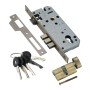 Замок врезной ADDEN BAU LOCK 4585 5-60B D BRONZE с секретным цилиндром цвет бронза (английский ключ 940000000590) (Адден Бау) 52261