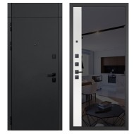 Гранит Горизонт с фрамугой, панель 091 зеркало макси бок тонированное черное 10 мм