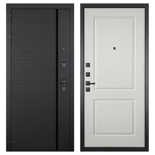 Гранит Пиано Черная, панель 055 Силк тирамису 12 мм