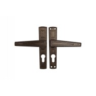 Ручка дверная Zenit (Зенит) на планке к ЗВ4-3.01 РФ1-55.01 (медь) 