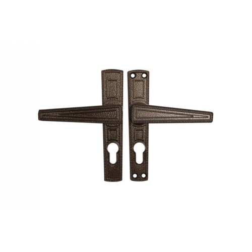 Ручка дверная Zenit (Зенит) на планке к ЗВ4-3.01 РФ1-55.01 (медь) 