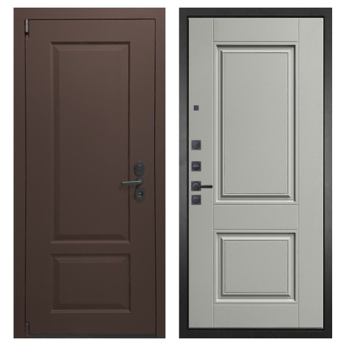 Гранит М3 new, панель 068 Две филенки силк маус 12 мм