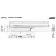Дверной доводчик NOTEDO DC-088-188 IN+HO CAMMODE