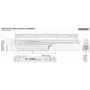Дверной доводчик NOTEDO DC-088-188 IN+HO CAMMODE