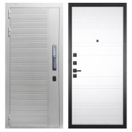 Гранит Пиано Смарт Белая, панель 021 Белый матовый 16 мм