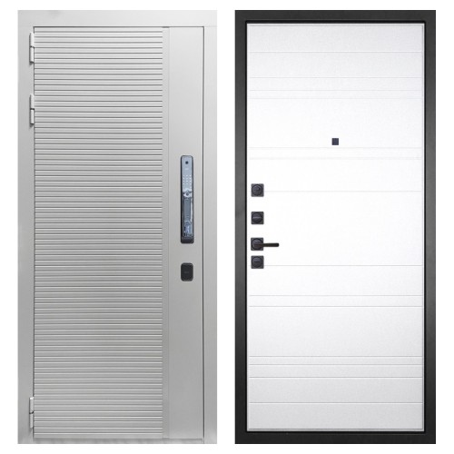 Гранит Пиано Смарт Белая, панель 021 Белый матовый 16 мм