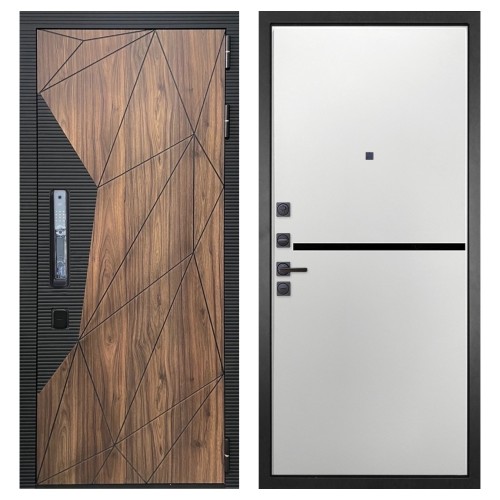 Гранит Континент Смарт, панель 073 горизонт белая 10 мм