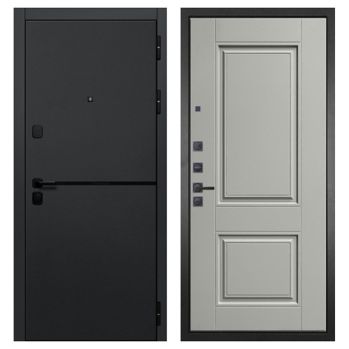 Гранит Горизонт, панель 068 Две филенки силк маус 12 мм