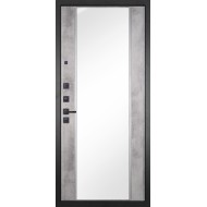 Гранит Вайт, панель 051 зеркало Бетон светлый 16 мм