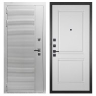 Гранит Пиано Белая, панель 063 Роял Вуд белая со структурой 12 мм