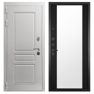 Гранит Лира Белая, панель 071 зеркало Фацет 16 мм