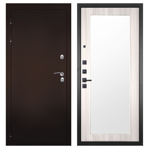 Гранит Терморазрыв, панель 017 зеркало Сандал светлый 16 мм