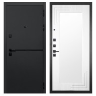 Гранит Горизонт, панель 019 зеркало Белый ясень 16 мм