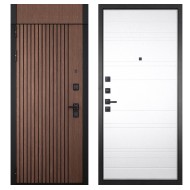 Гранит Шторм с фрамугой, панель 021 Белый матовый 16 мм