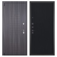 Гранит С7, панель 088 Черный кварц с фрезеровкой 10 мм