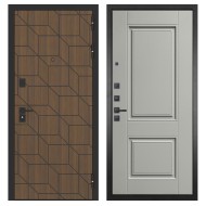 Гранит Плэй, панель 068 Две филенки силк маус 12 мм