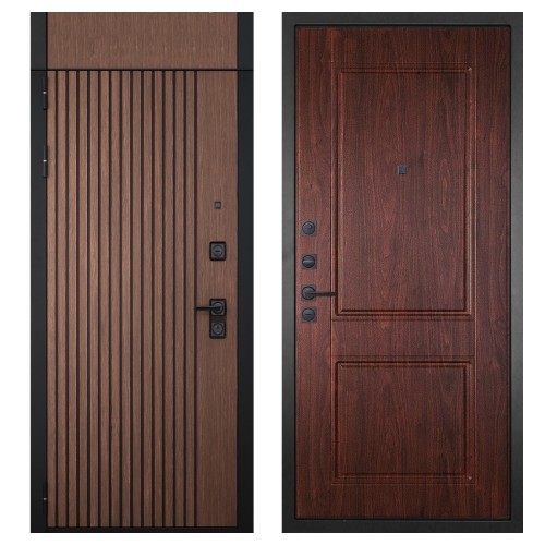 Гранит Шторм с фрамугой, панель 057 Мореная береза 12 мм