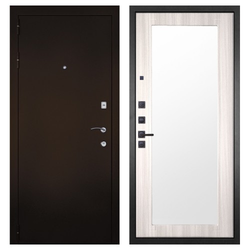 Гранит М1, панель 017 зеркало Сандал светлый 16 мм